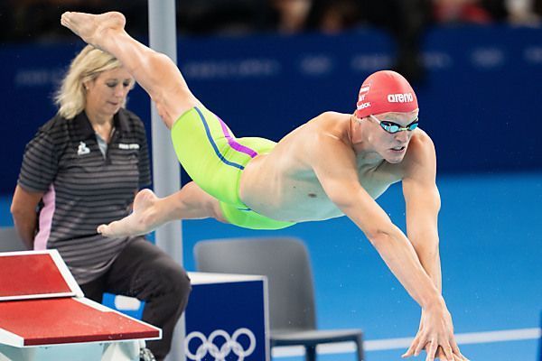Auböck startet nach Erkrankung über 800 m Kraul