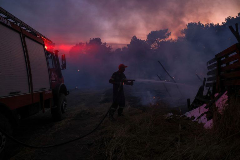 MIGRATION-EUROPE/GREECE-COURT-FIRE