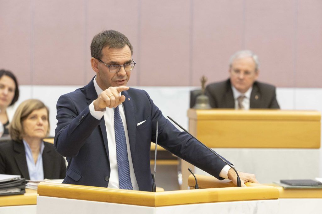 Wallner gibt Ausblick auf Koalitionsverhandlungen