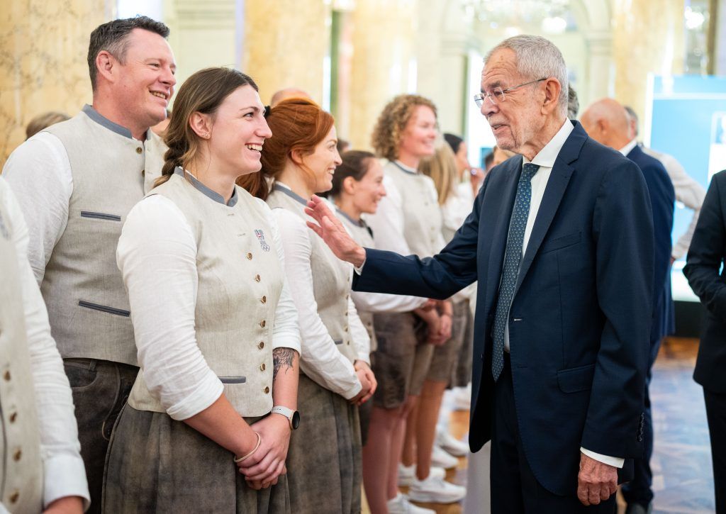 Bundespräsident Van Der Bellen: „Freuen uns über jeden Erfolg, den Sie erzielen“