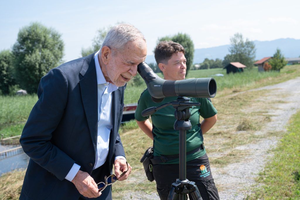 Van der Bellen nahm Moor unter die Lupe