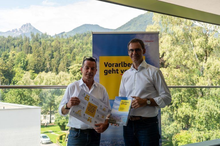 Wahlprogramm Vorstellung Dietmar Wetz und Markus Wallner