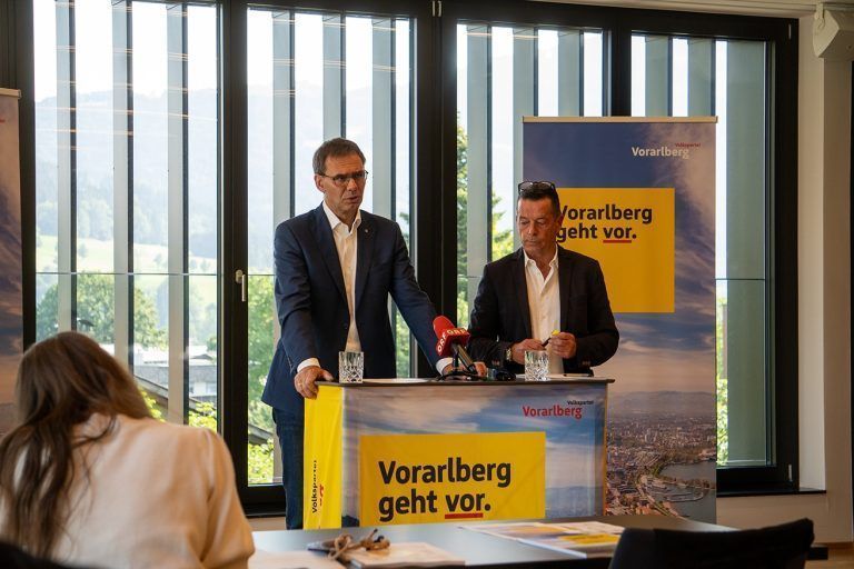 Wahlprogramm Vorstellung Dietmar Wetz und Markus Wallner