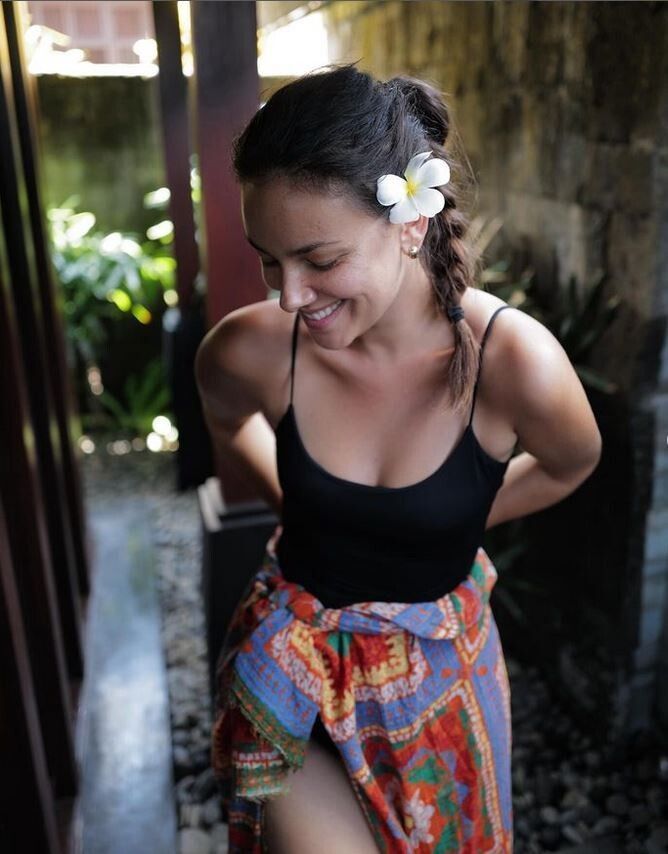Bloggerin Janina Uhse hat es sich auf Bali gut gehen lassen.