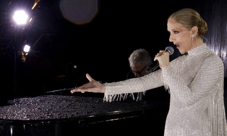 Celine Dion sorgte mit ihrem Auftritt für Gänsehaut
