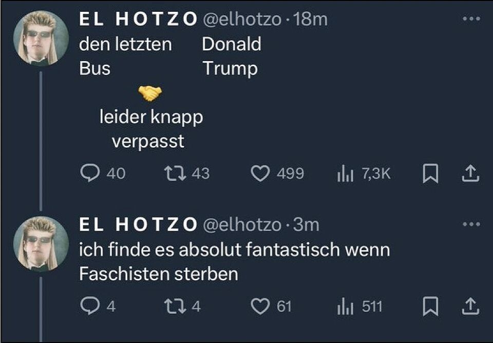 „El Hotzo“: Tweet entfachtet Debatte, was Satire eigentlich darf