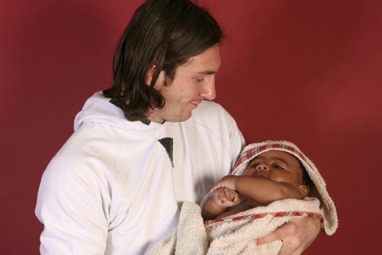 July 10, 2024: In 2007, a young Lionel Messi posed for photos with a baby in the dressing room of the Camp Nou in Barcelona for a charity calendar photoshoot. Messi, who was 20, was already making a name for himself and would go on to become arguably the greatest of all time. But little did the photographer know that the baby would also make waves in international football less than 17 years later. Messi was bathing Lamine Yamal, the 16-year-old who is taking the European Championships by storm. His goal against France in the semi-final on Tuesday is one that will be talked about for decades. At 16 years and 362 days, the strike also made him the youngest man to score in the tournament s history - ZUMAla2_ 20240710_zaa_la2_006 Copyright: xJoanxMonfortx