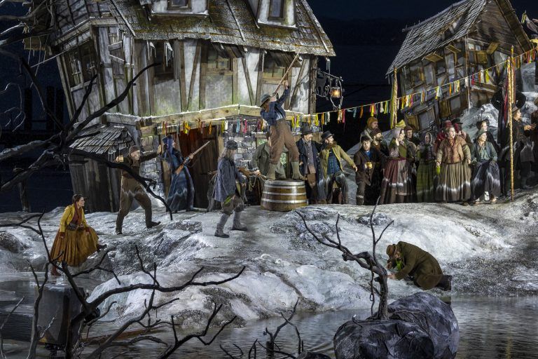 Bregenzer Festspiele: Fotoprobe “Der Freischütz” – Seebühne Spiel am See Festspielhaus Aufführung Stück Oper