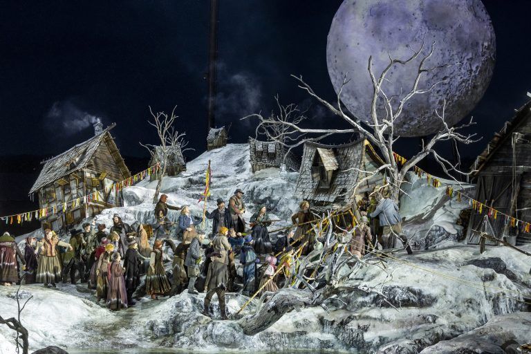 Bregenzer Festspiele: Fotoprobe “Der Freischütz” – Seebühne Spiel am See Festspielhaus Aufführung Stück Oper