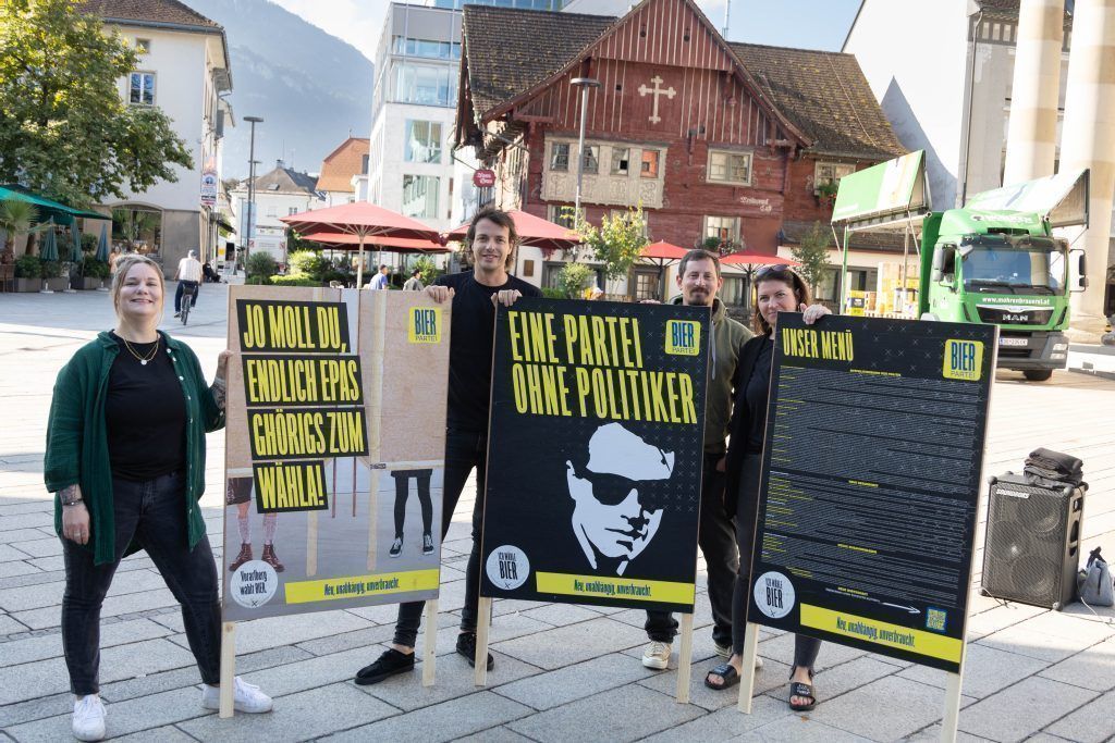 Die Bierpartei und Dominik Wlazny in Dornbirn: &#8220;Er nimmt nicht alles so bierisch ernst&#8221;