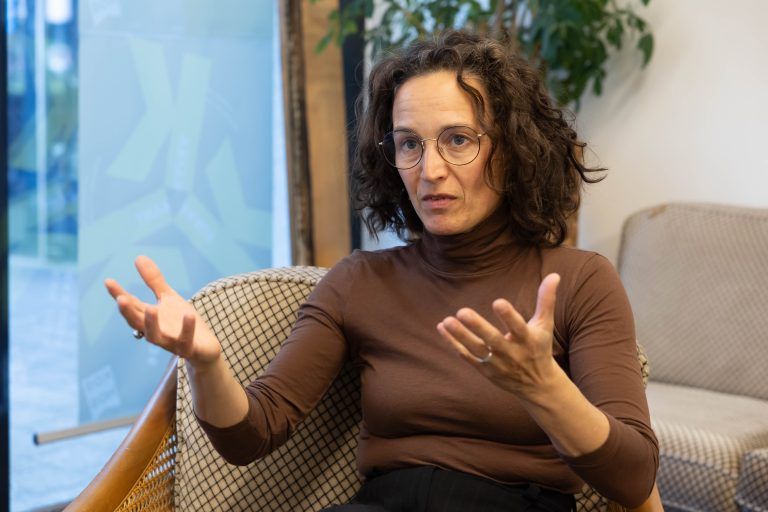 nterview mit Eva Hammerer (Grüne) und Schauspieler Hubert Dragaschnig über “Streitkultur” im Zuge der gleichnamigen Diskussionsveranstaltung.