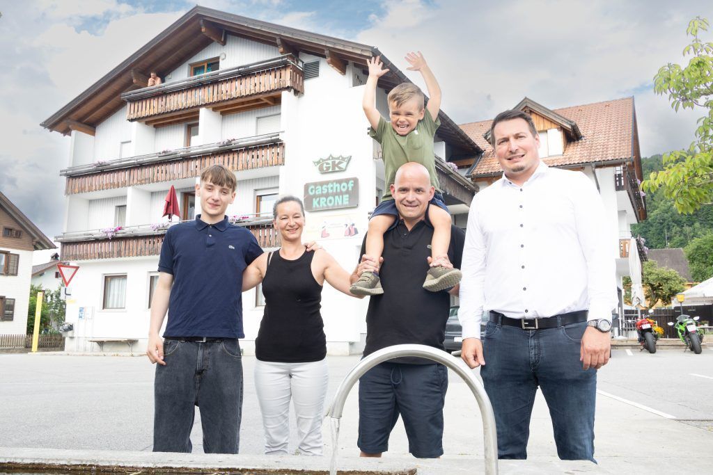 Gastrotipp: Krone in Übersaxen mit Herz und Seele dabei