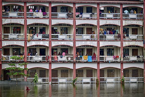Millionen Menschen von Hochwasser in Bangladesch betroffen