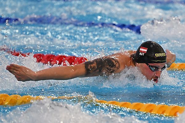 Bucher über 100 m Delfin als Semifinalzehnter out