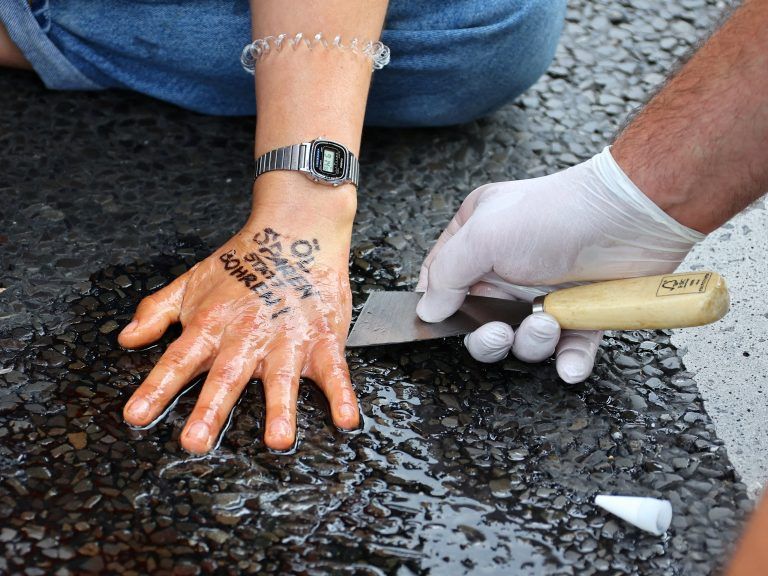 CLIMATE-CHANGE/GERMANY-PROTESTS