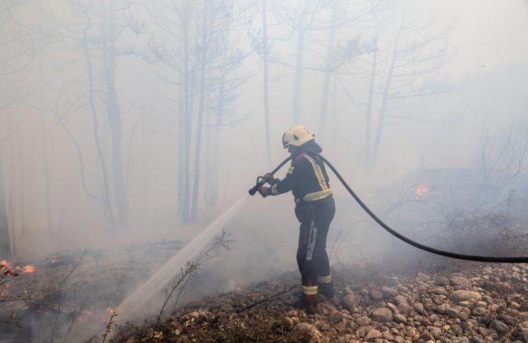EUROPE-WEATHER/WILDFIRES-CROATIA