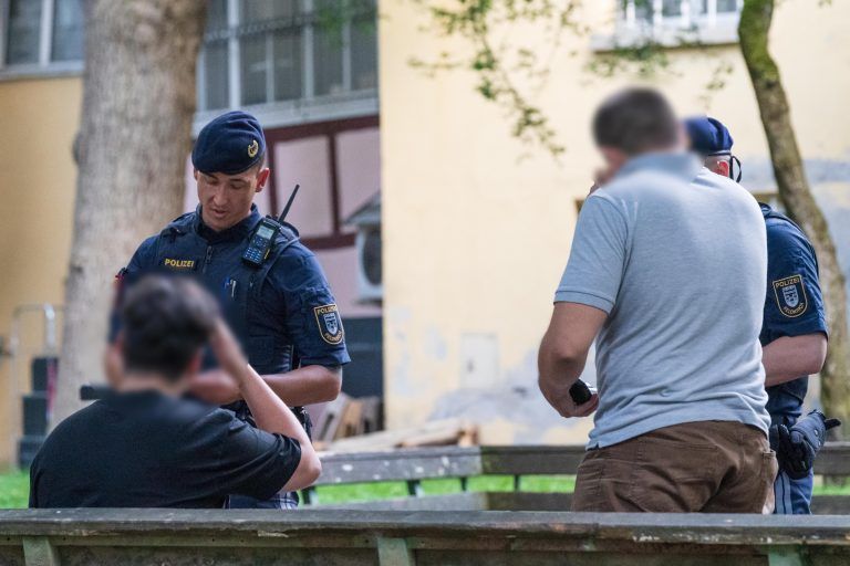 "Vokus": Polizisten auf Kontrollgang durch Feldkirch
