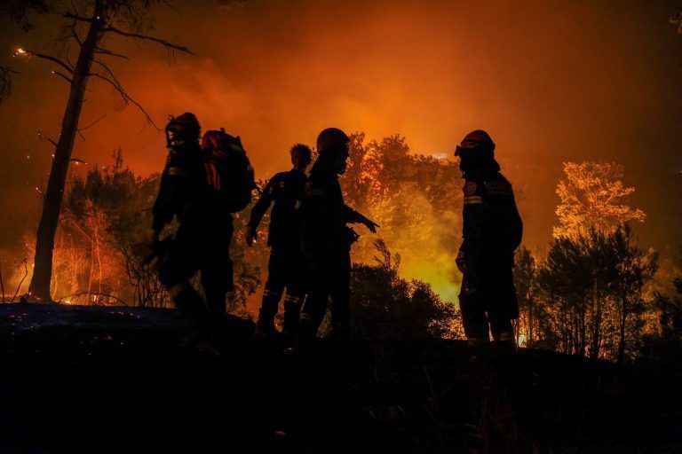 EUROPE-WEATHER/GREECE-WILDFIRE
