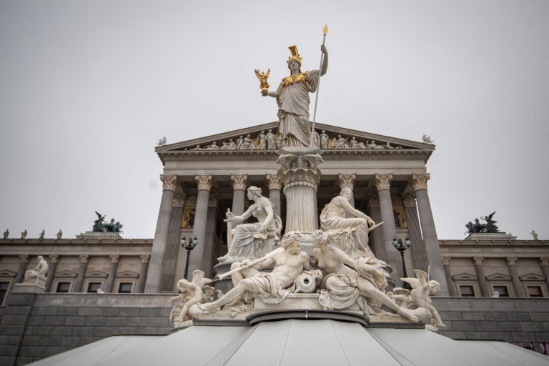 AUSTRIA-POLITICS-PARLIAMENT-ARCHITECTURE