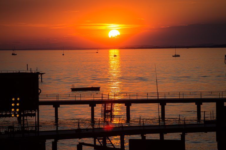 fotoprobe, bregenzer festspiele, spiel auf dem see, seebhne, carmen, premierenbesetzung, feature, see, bodensee, sonne, wasser, sonnenuntergang, bregenz, festspielbeilage, wetter