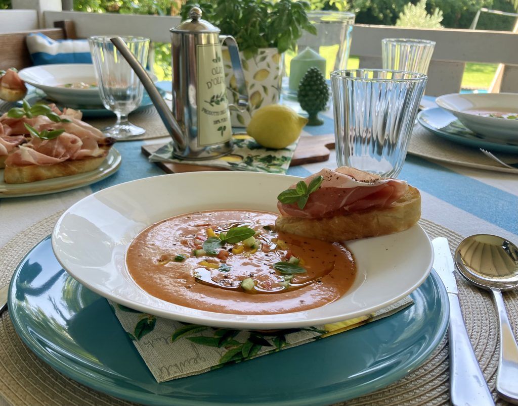 Gazpacho für warme Spätsommertage