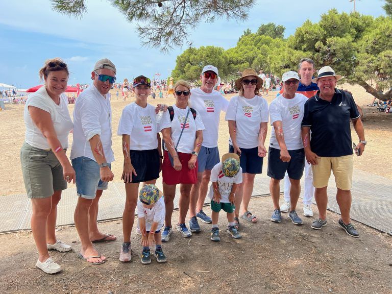 Delegation in Marseille Olympia 2024 Vadlau/Mähr Goldmedailleoldm