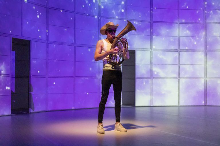 theater kosmos Fotoprobe Mondmilch trinken
