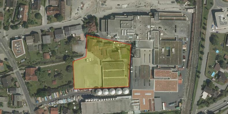 Hier hat Rauch über 6000 Quadratmeter Grund gekauft