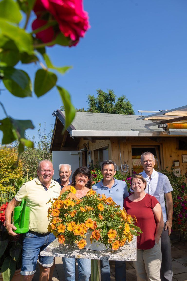 Wir stellen die Schrebergartensiedlung Lerchenau vor, ein Gemeinschaftsprojekt von Hard und Lauterach. Obmann Reinhard Mäser und Dieter Moosmann, zuständig von Hard