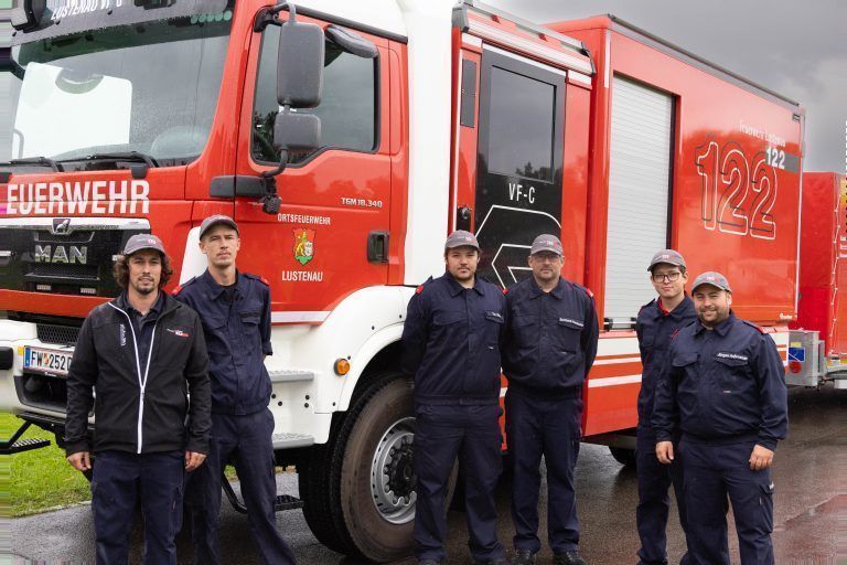 66 Vorarlberger Helden sind auf dem Weg nach Niederösterreich, um den Flutopfern zu helfen