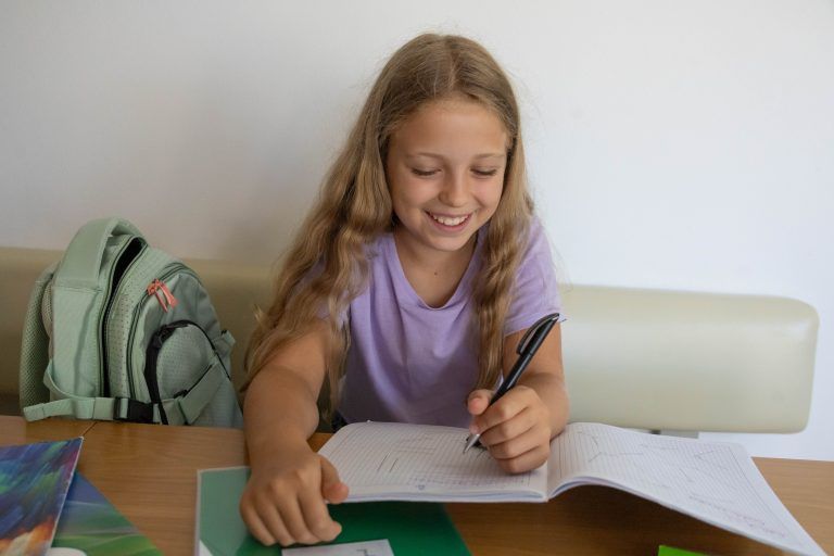 Schule Schüler in
