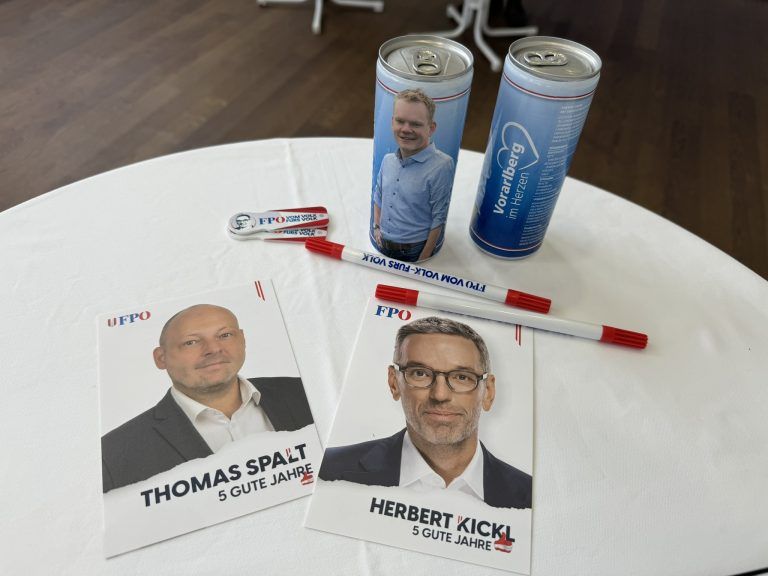 FPÖ Pressekonferenz Wahlkampfauftakt