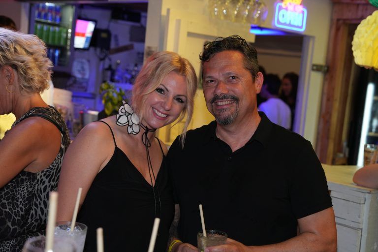 Menschen, Beachbar, Partykracher