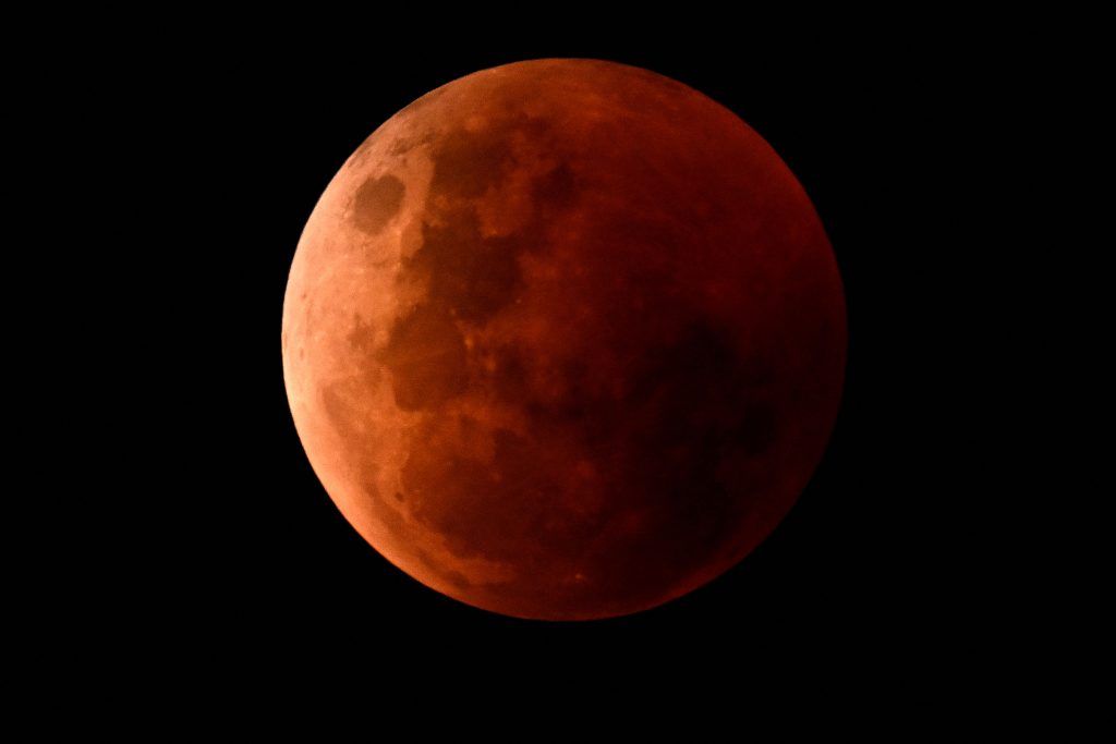 Mondfinsternis für Frühaufsteher