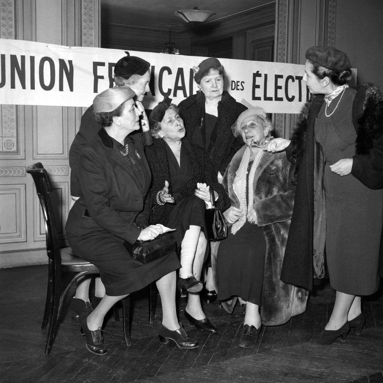 FILES-FRANCE-POLITICS-RIGHTS-VOTE-WOMEN