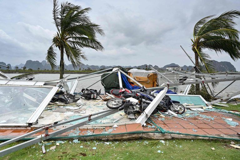 VIETNAM-CHINA-WEATHER-STORM-CLIMATE