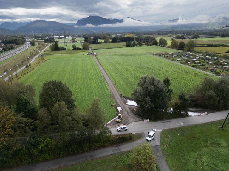 Startschuss für umstrittenes Lkw-Straßenprojekt in Altach