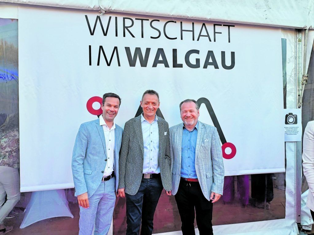 Diese Gäste feierten Jubiläum der "Wirtschaft im Walgau"