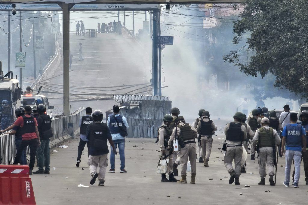 Ausgehverbot in Manipur wegen ethnischer Gewalt