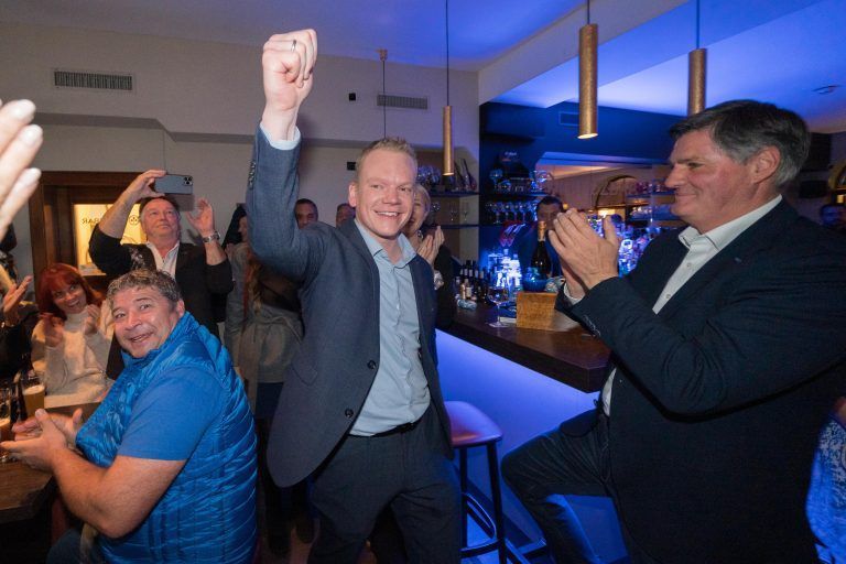 Wahlparty FPÖ Christof Bitschi