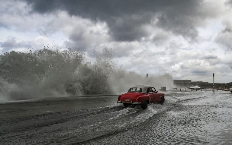 TOPSHOT-CUBA-WEATHER-HURRICANE-MILTON
