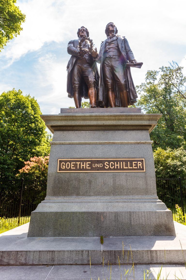 Goethe-Schiller Monument in Syracuse NY