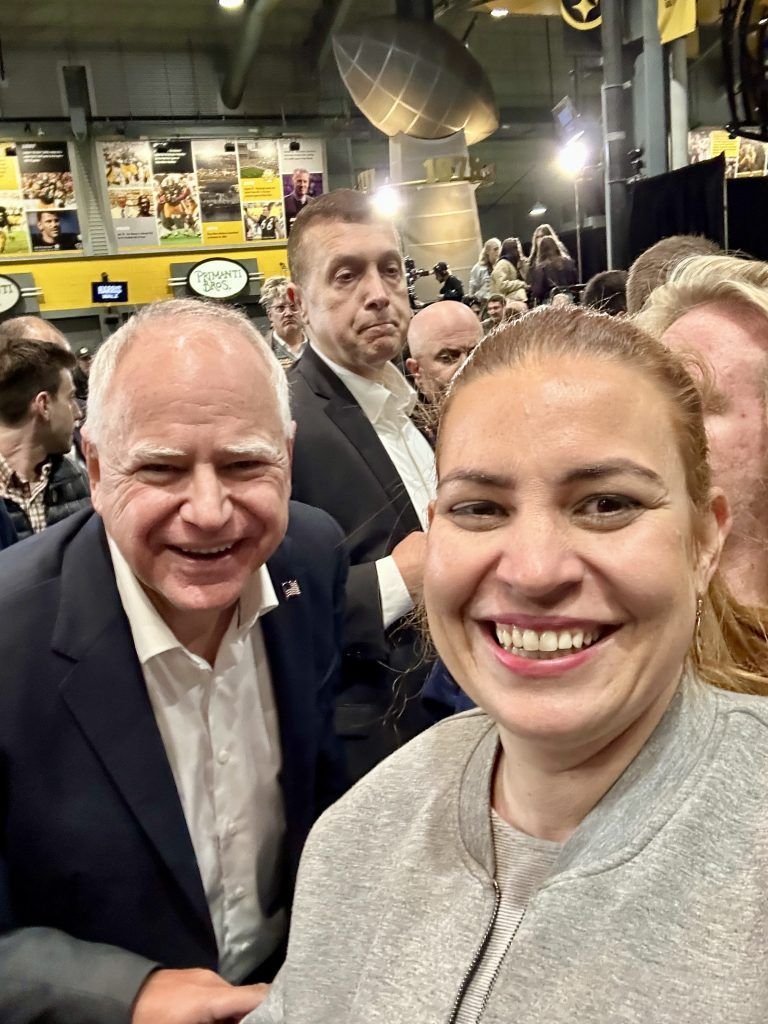 Ein grüner Blick auf den US-Wahlkampf – Nina Tomaselli in den Staaten