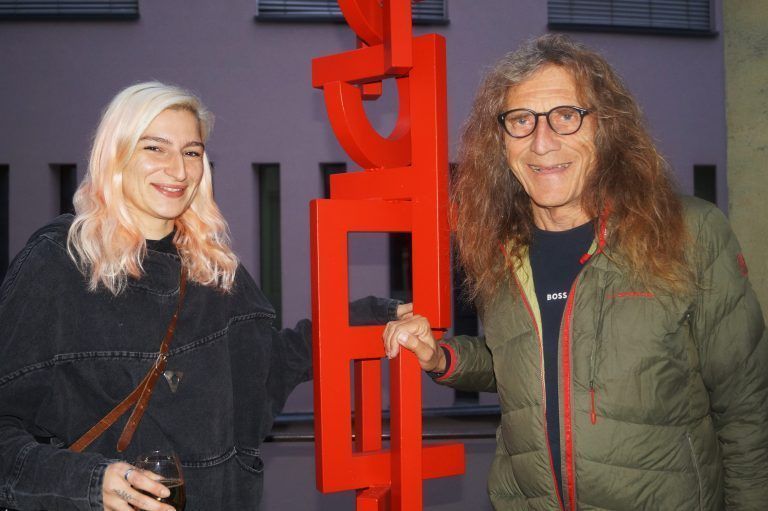 Marsfeuer Skulptur Eröffnung