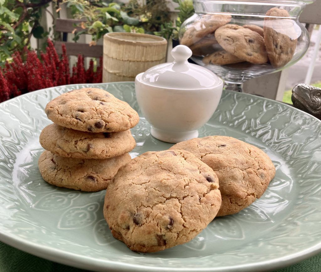Cremig gefüllte Schokocookies