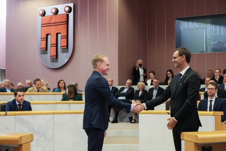 Konstituierende Sitzung des Landtages, Fotos der ersten Landtagssitzung in der neuen Legislaturperiode