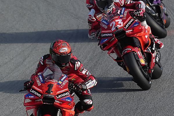 Bagnaia hält WM-Chance mit Sprintsieg in Barcelona am Leben