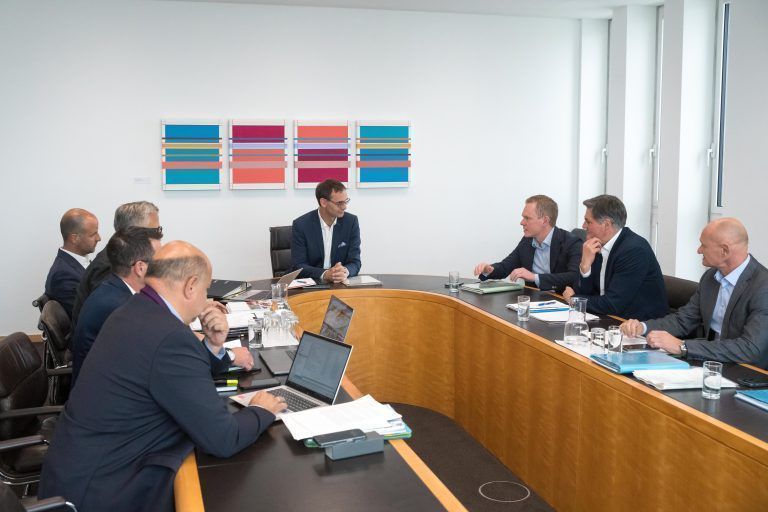 v.l. Landeshauptmann Markus Wallner ÖVP und Christof Bitschi FPÖ