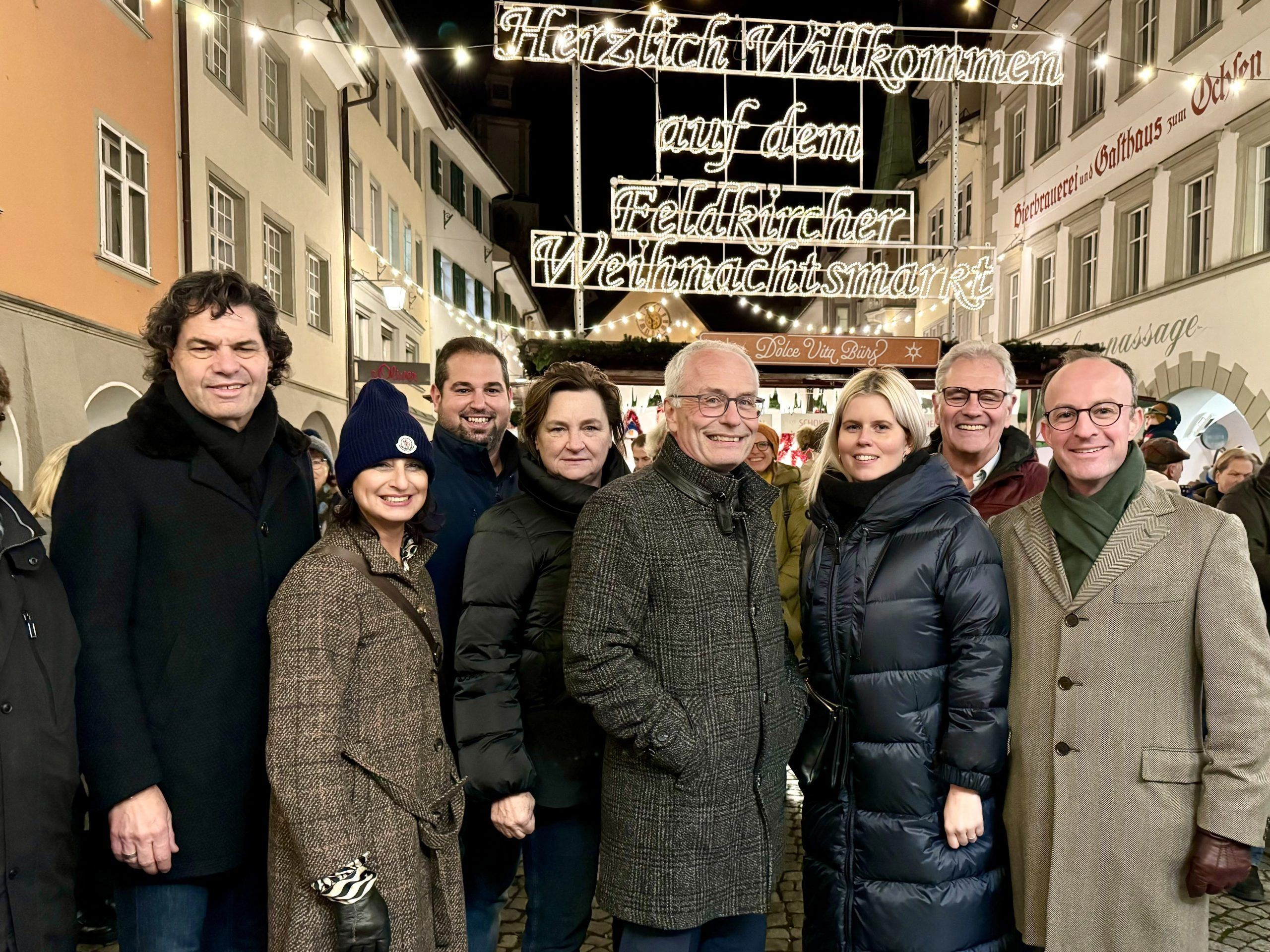 Menschen Weihnachtsstadt