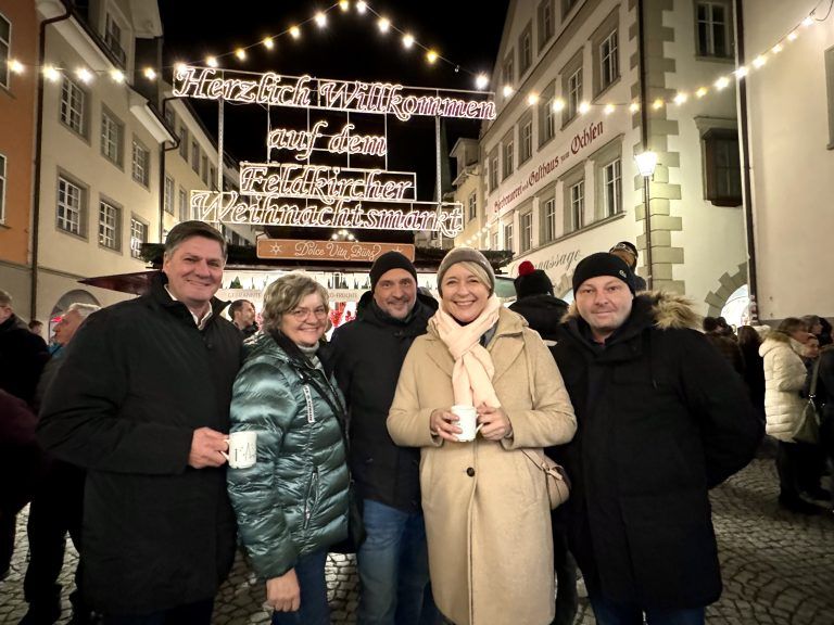 Menschen Weihnachtsstadt